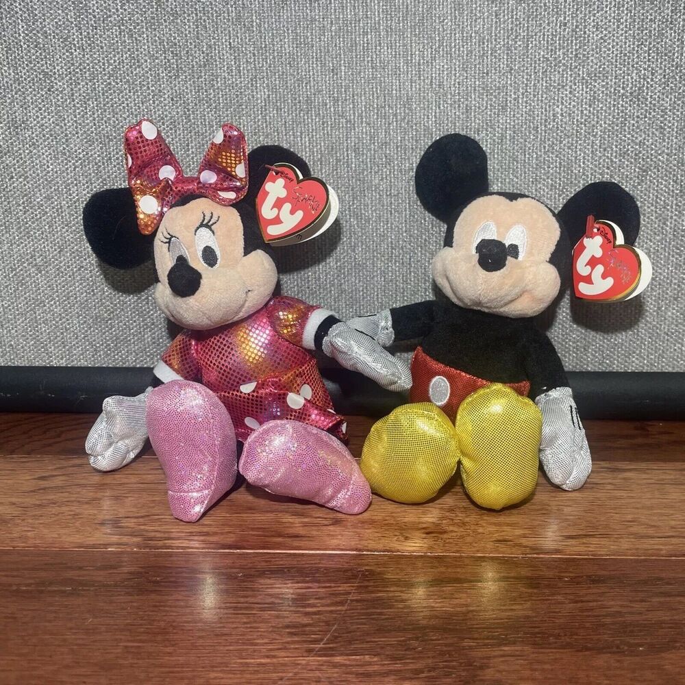 Mickey And Minnie Mouse Sparkle Set